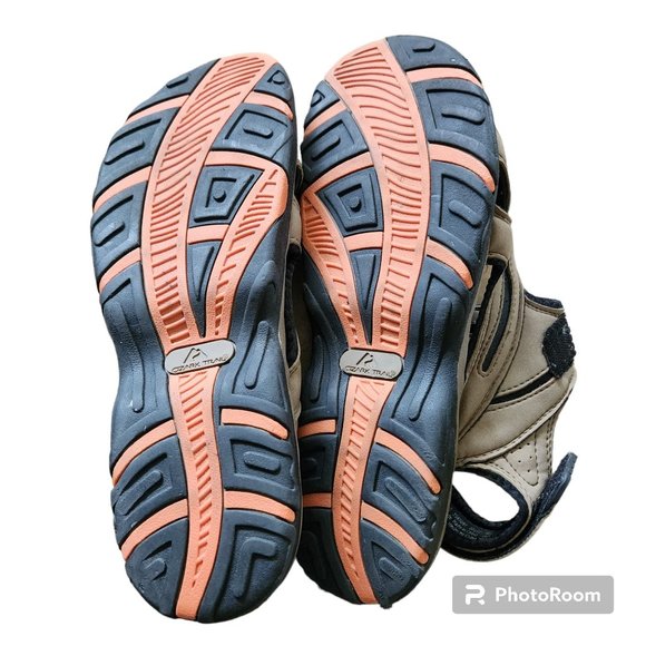 Ozark Trail Sandals Brown Size 11 Hobbs VI Hook And Loop Closure EUC - Picture 4 of 11